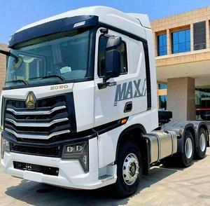 Nueva llegada Howo 6x4 Tractor Truck 10 Wheel 371 430 Hp Euro2 Usado 40 Ton Howo A7 T7h Nx Tractor Unit Truck - Product Image 2