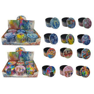 Zinc Alloy <b>Grinder</b>, Portable Manual <b>Grinder</b> with Multiple Patterns Available - Product Image 1