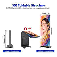 Panel de Pantalla LED para Interiores P2.5, Pantalla Digital Tipo Cartel para Publicidad en Centros Comerciales
