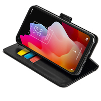 Porte-cartes portefeuille étui en cuir PU pour TCL 10 Pro 10 Lite 10L 20S 20E 20Y 205 4X 50 XL Nxtpaper 5G accessoires de téléphone portable