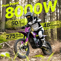 Valtinsu Em5 Ultra Dirt Bike 72V8000W Range 120Km Performance Electric Motorcycle Long Range All Terrain Pit Bike