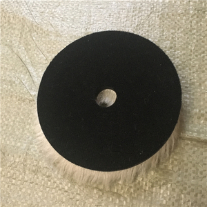 5 inç Yünlü Polisaj Pedleri, Araba Parlatma ve Gövde İşlemleri için, <span class=keywords><strong>ANGLE</strong></span> <span class=keywords><strong>GRINDER</strong></span> ile Uyumlu OEM Ekstra İnce Polisaj Pedi - Product Image 3
