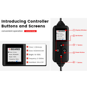 เซินเจิ้น Ideotherapy 2024 ขายร้อน 2320*3 ชิป LED สีแดงบําบัดด้วยแสงถุงนอนใกล้เตียงบําบัดด้วยแสง LED อินฟราเรด - Product Image 4