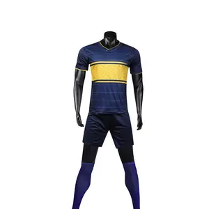 OEM Custom Sublimation Football Uniform Kits Blank Soccer Wear Team Training Clothes Sets Unisex Printing Football Jersey