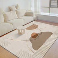 Tapis d'hôtel en polyester lavable en machine et tapis fait main résistant aux taches pour chambre à coucher et salon, idéal pour adolescents - Vente chaude