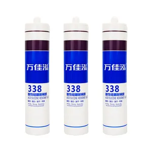 [OEM] High Quality Silicone Sealant Acrylic Adhesive Fast Curing Acid Resistant Weatherproof For Window Glass Bath