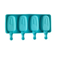 Moule à Crème Glacée en Silicone de Forme Ovale DIY, Moules à Esquimaux Faits Maison, Bac à Glaçons pour Congélateur, Fabricant de Bâtonnets à Glace, Outil de Pâtisserie