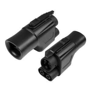 Nouvel adaptateur ZSWINNER 1000V 500A Tesla vers CCS1, convertisseur de charge rapide DC NACS vers CCS Combo 1 pour véhicules standard américains - Product Image 1