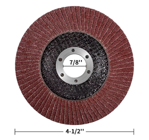 Stock local aux États-Unis, livraison gratuite, 28 disques à lamelles T27 de <span class=keywords><strong>4</strong></span>,5 pouces, grains 40-120, pour meuleuse d'angle, finition des surfaces métalliques - Product Image 2