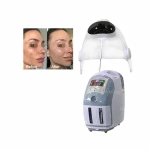 2023 Nieuwste Professionele 7-Kleuren Pdt Led Lichttherapie Masker Huidverjonging Whitening Jet Peel Zuurstof Gezichtsmachine