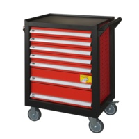 675 mm de alta calidad 7 cajones herramientas de taller de carro del gabinete