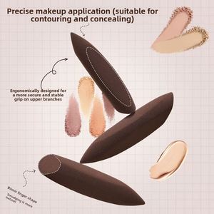 Éponge de Maquillage Visage Magic Beauty en Forme d'Œuf, Houpette Ingénieuse à Double Usage Sec/Humide, Ne Retient Pas Facilement la Poudre, Se Dilue dans l'Eau - Product Image 4