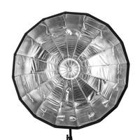 Triopo KL-105 105CM Easy Lock Collapsible Silver Beauty Dish Diffuser Softbox Bowens Mount Softbox pour la photographie en studio