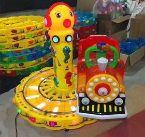 Juego de tren de monedas de dibujos animados para niños, tipo atracciones de feria, de gran venta - Product Image 4