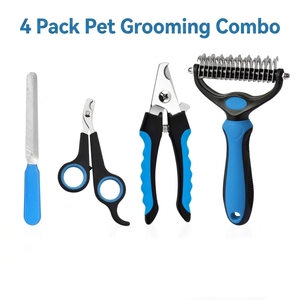 Kit Toelettatura Animali Domestici: Set Completo per la Rimozione del Pelo, Lima e Tagliaunghie, Pulizia del Pelo a Casa, Personalizzabile, Pacchetto Attrezzi Toelettatura Animali OEM&ODM - Product Image 1