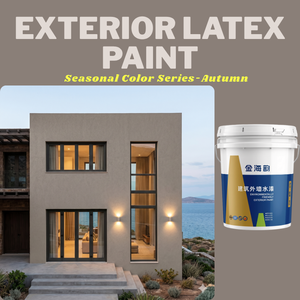 Pintura Acrílica de Doble Uso para Paredes Exteriores e Interiores para el Hogar y Edificios - Product Image 1