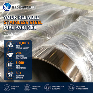 Tubo de Acero Inoxidable ASTM A312 con Biselado de Precisión BA de 48.3mm y 8.0mm, 316L 317L, para Intercambiador de Calor - Product Image 1