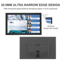 10.1 İnç Duvara Monte Dijital Poster Ticari Tabela Reklam CMS Yazılımı LCD Tablet Android 11 OEM Animasyon Hastane