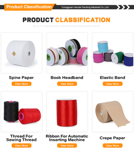 Haode all'ingrosso forniture di rilegatura libraria pettinata libro di lino rilegatura libro di stoffa con copertina rigida rotolo rilegatura - Product Image 6