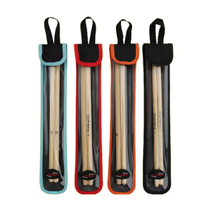 Bolsa para <span class=keywords><strong>baquetas</strong></span> transparente al por mayor, soporte para <span class=keywords><strong>baquetas</strong></span> colorido personalizado, bolsa para <span class=keywords><strong>baquetas</strong></span>, accesorios de percusión - Product Image 3