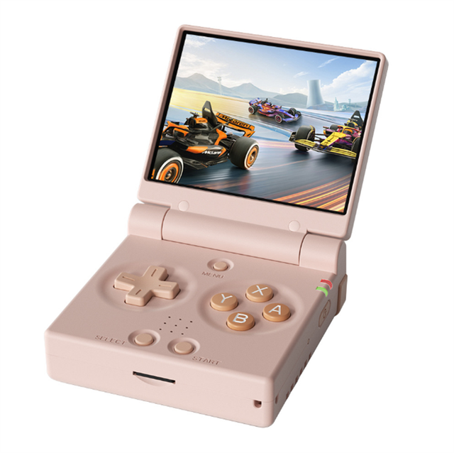 Miyoo MINI Flip Retro Video Handheld Game Console 2.8 Inch IPS Screen Portable Pocket Game Player with Storage Bag Card Reader