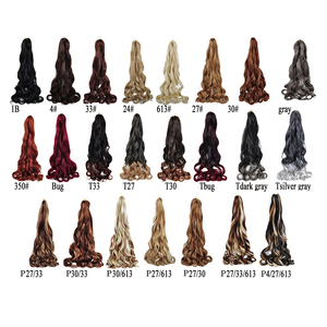 Capelli per Treccine di Alta Qualità, 22 Pollici, 280g, Ricci Francesi, Lisci e Setosi, Ondulati, per Donne di Colore, Estensioni per Capelli - Product Image 3