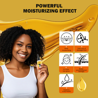Afrika 40ml minyak penumbuh rambut pabrik grosir alami memperbaiki rambut perawatan minyak Serum untuk WANITA HITAM