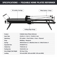 Vente directe usine : Planche de Pilates multifonction réglable en acier allié, ensemble d'entraînement complet pour la santé (vente en gros)