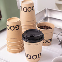 Boîte à emporter personnalisée avec couvercle, anti-fuite, antidérapante, de qualité alimentaire, pour café, vente en gros, sacs d'emballage alimentaire recyclables, sacs cadeaux