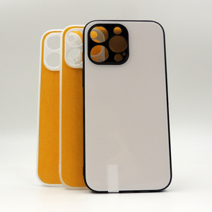 Vente en gros d'ébauches en Tpu Pc pour <span class=keywords><strong>Iphone14</strong></span> <span class=keywords><strong>Pro</strong></span> Max Coques 2D avec étui de téléphone en verre trempé 2D Sublimation - Product Image 4