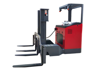 מלגזה חשמלית VIFT KLR30C 2.5 טון בעלת טווח הרמה ארבע-כיווני עם סוללת עופרת-חומצה, מזלגות 1070x120 מ\"מ, הפעלה בישיבה, לשימוש פנים/חוץ - Product Image 3