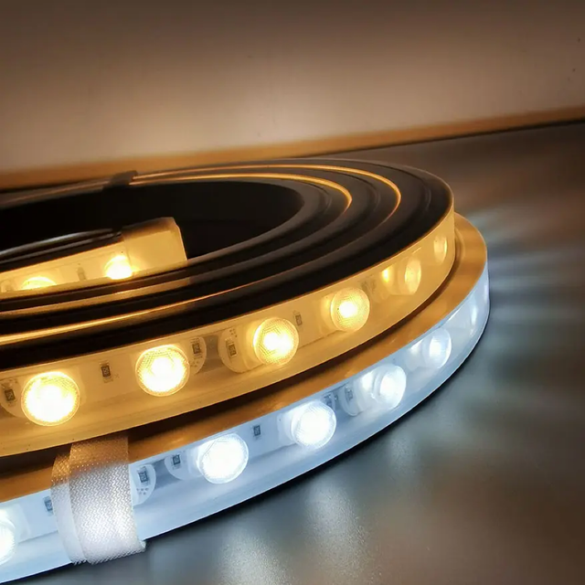 24W 24V Flexible LED Wall Washer IP67 RGB RGBW DMX512 Bendable Silicon Lamp Body for Building Outdoor Landscape IP65 Rated