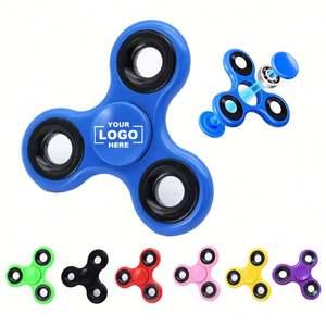 Juguetes Fidget Spinner Personalizados al por Mayor con Logotipo - Spinner de Tres Dedos para Aliviar el Estrés, Juguetes Promocionales para Niños y Adultos - Product Image 1