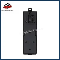 Interrupteur de lève-vitre électrique rouge vert chromé 1J3959857A pour VW Bora Golf Jetta MK4 Passat Seat pour Skoda Fabia Octavia 1J3959857