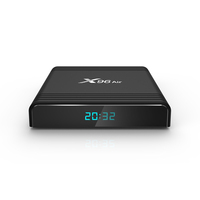 Carte mère Amlogic S905X3 Firmware DDR3 Android 9.0 OS X96 Air 2/4/16//32/64 Go Android Box Tv