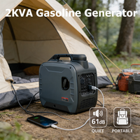 E-XIAPU 2kva 2kw 220v Onduleur électrique Stromerzeuger Petit générateur silencieux Jeneratr