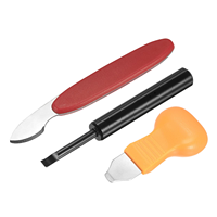 Juego de Herramientas para Abrir Tapas Traseras de Relojes de Goma y Plástico, Herramienta para Remover Cajas, Cuchillo y Palanca para Reparación de Relojes