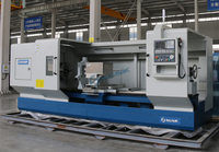 Mesin Bubut CNC Tugas Berat CK61100F Presisi Tinggi dari Cina