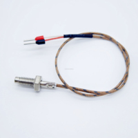 Capteur de sonde de température thermocouple de type K à filetage M4 M6 personnalisable réponse rapide pour le contrôle du chauffage industriel