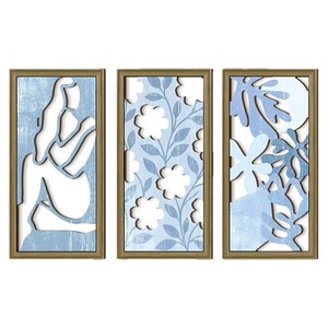Abstract Hollowed Out Wooden <b>Wall</b> Hanging Decoration <b>Framed</b> Floral Art Home Decor Zhejiang Boxwood - Product Image 5