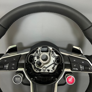 Volante Deportivo de Cuero S Line Mejorado para <span class=keywords><strong>Audi</strong></span> A6 C7 A3 A4 B8 A5 8V 8P A7 S3 S5 B9 <span class=keywords><strong>R8</strong></span> B9 RS3 Q5 RS RS5 - Product Image 4