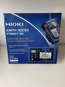 เครื่องทดสอบความต้านทานดินแบบดิจิตอล Hioki FT6031-50 พร้อมช่วงการวัด 20-2000 และความแม่นยำ 1.5% - Product Image 1