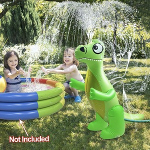 <b>Inflatable</b> Dinosaur Water Sprayer 80x75cm PVC Outdoor Summer Play <b>Toy</b> For Kids Lawn Garden - Product Image 4
