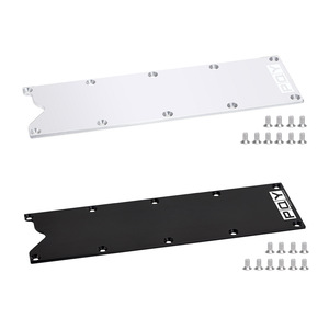 Cubierta del Colector de Admisión Poyracing Negra Plateada para Motores Lsx Ls1 Gen 3 con Pernos - Product Image 2