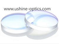 Lentille optique sphérique en verre K9 de précision, double convexe, biconvexe, à haute transmission, avec revêtement antireflet, pour laboratoire
