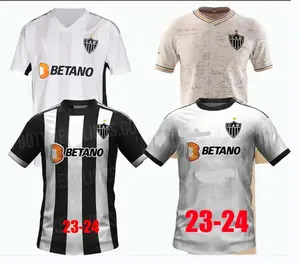 23 24 Atletico Mineiro Soccer Jerseys G. Nathan Silva VARGAS Manto da Massa 2022 2023 Fred Cazares Otero Football Shirt