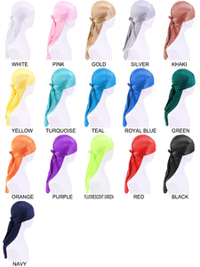 2026 Custom Fast Shipping Factory Vendor Wholesale Silk <strong>Durags</strong> for Adults-Stylish Comfortable Casual Use - Product Image 2