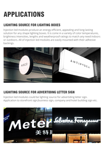 <span class=keywords><strong>Led</strong></span> mô-đun <span class=keywords><strong>12Volt</strong></span> DC 0.72 Wát cửa hàng đèn <span class=keywords><strong>LED</strong></span> thay thế đèn <span class=keywords><strong>LED</strong></span> vành đai dải ánh sáng cho các dấu hiệu - Product Image 5