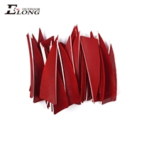 Plumes de dindon de 3 pouces en gros pour le montage d'arrows de tir à l'arc, accessoires de chasse et de tir pour arcs classiques et longs, DIY