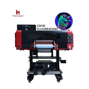<span class=keywords><strong>Hanrun</strong></span> Papel A3 UV DTF Impressora Etiqueta Máquina de Impressão Tamanho Mini com XP600 Cabeça de Impressão para Transferência Uso - Product Image 1